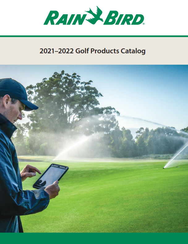 2021 - 2022 Golf Catalog Cover