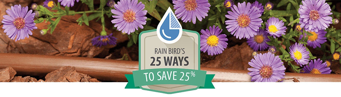 Rain Bird's 25 ways to save 25% or more
