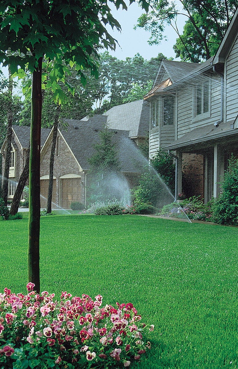 lawn sprinkler system installation