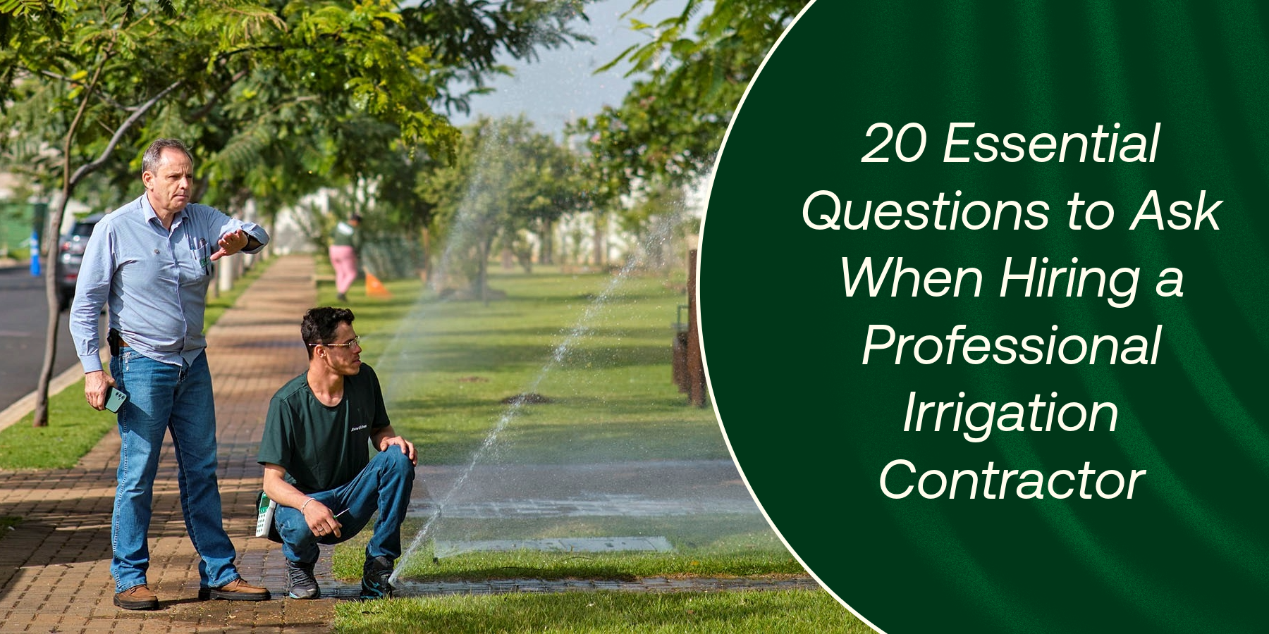 professional irrigation contractor