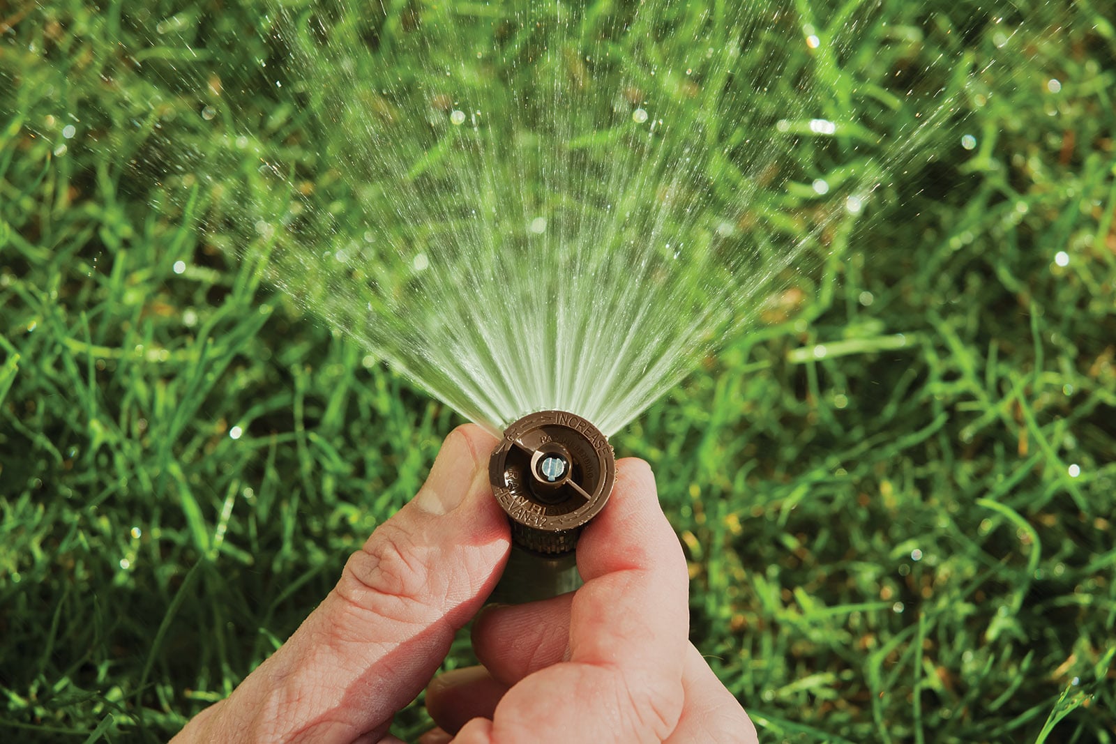adjusting HEVAN nozzle