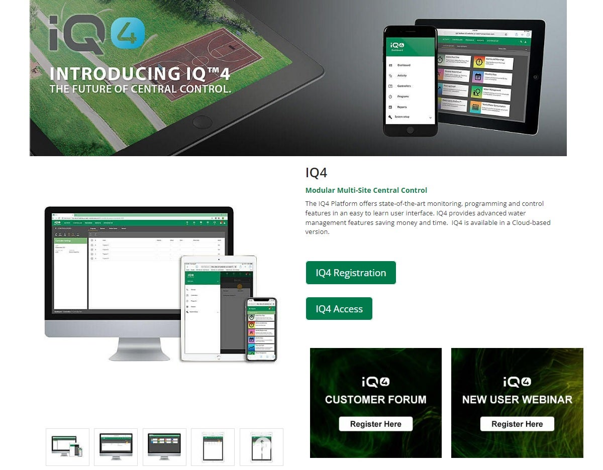 IQ4 Training Resources Rain Bird