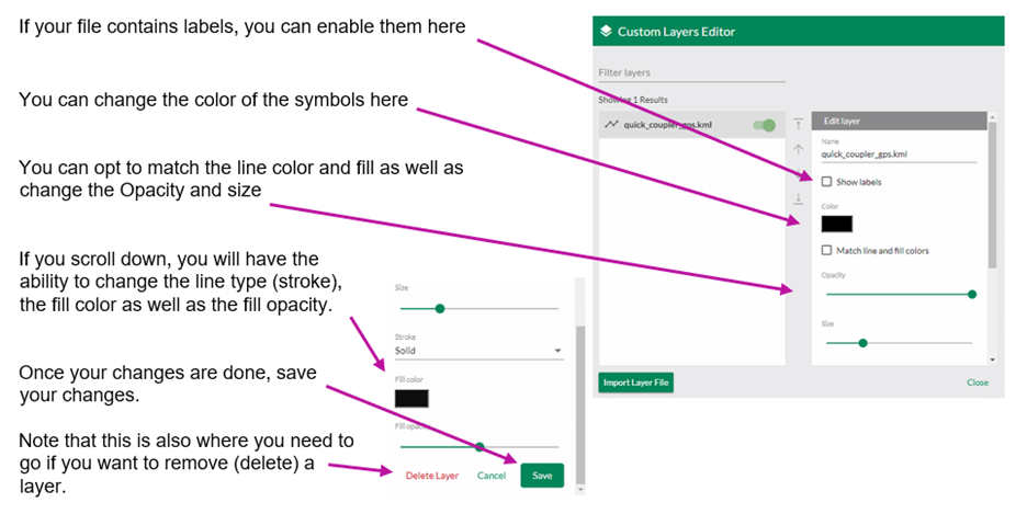 Customizing Map Layers