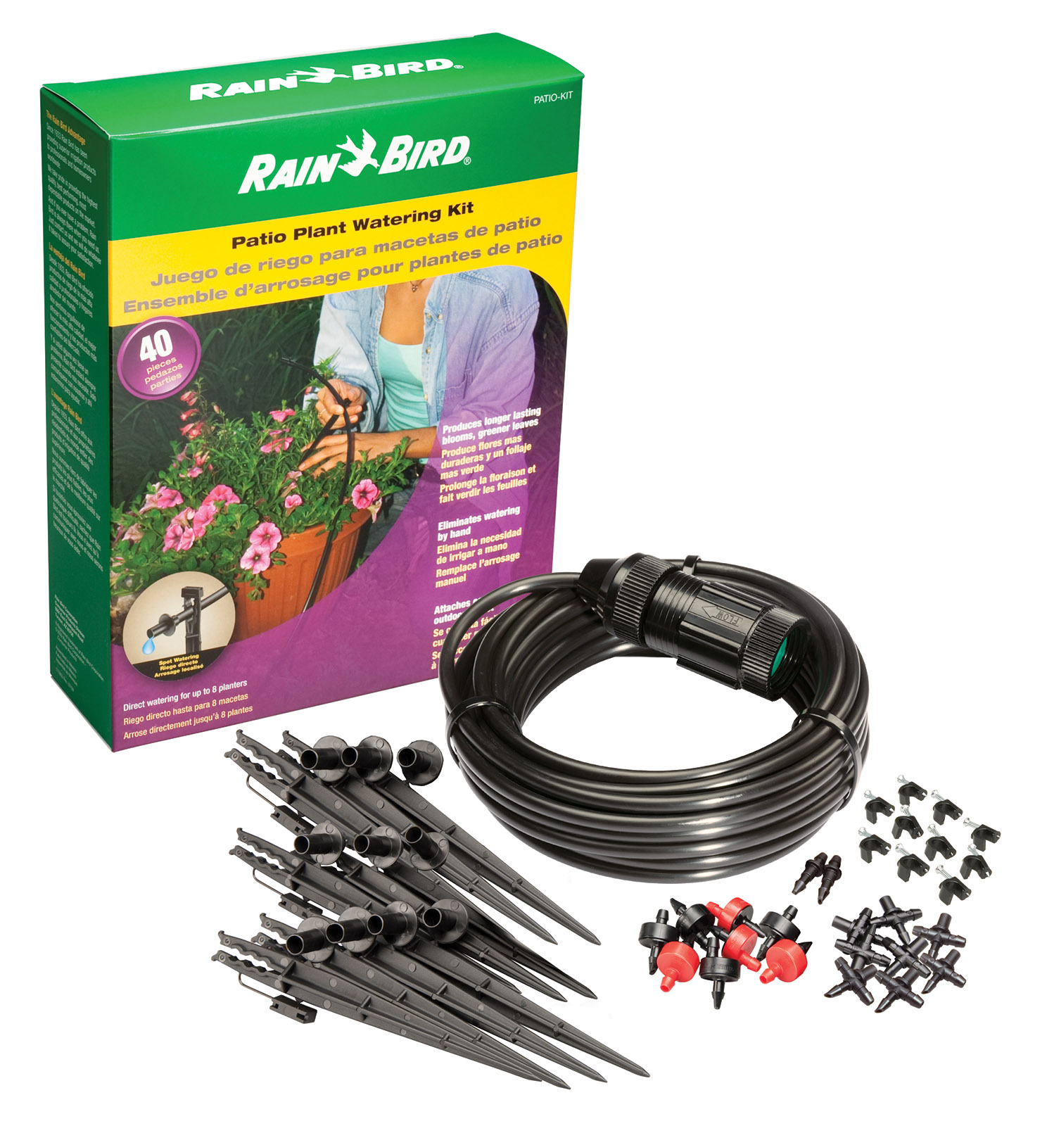 rain bird patio plant watering kit