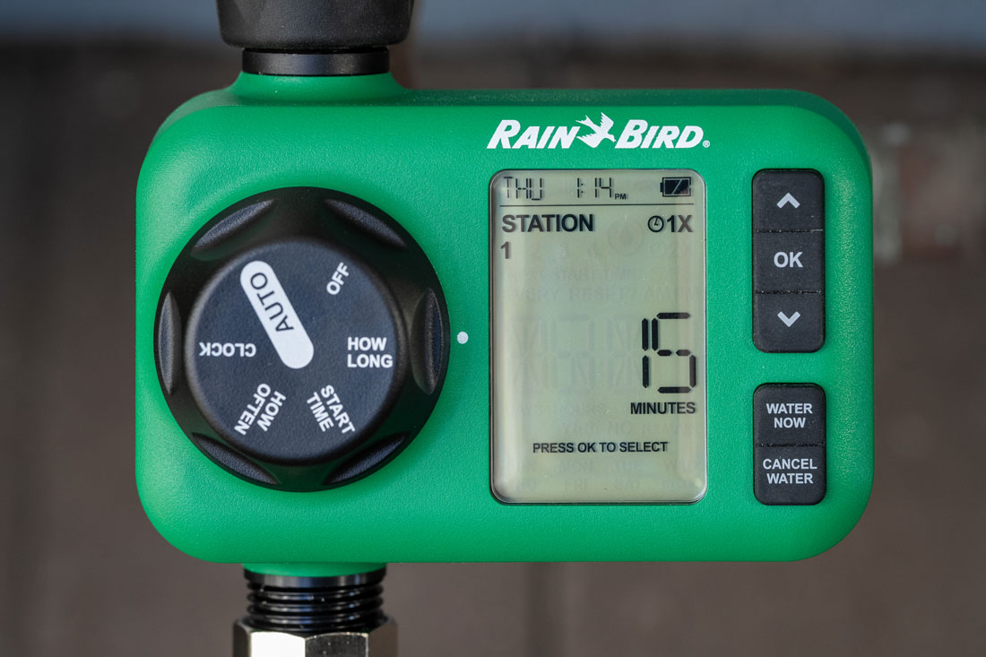 set watering duration