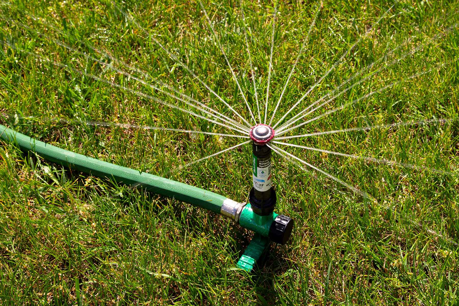 RVAN Rotary nozzle on a spike