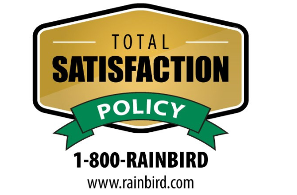 Rain Bird Satisfaction Policy