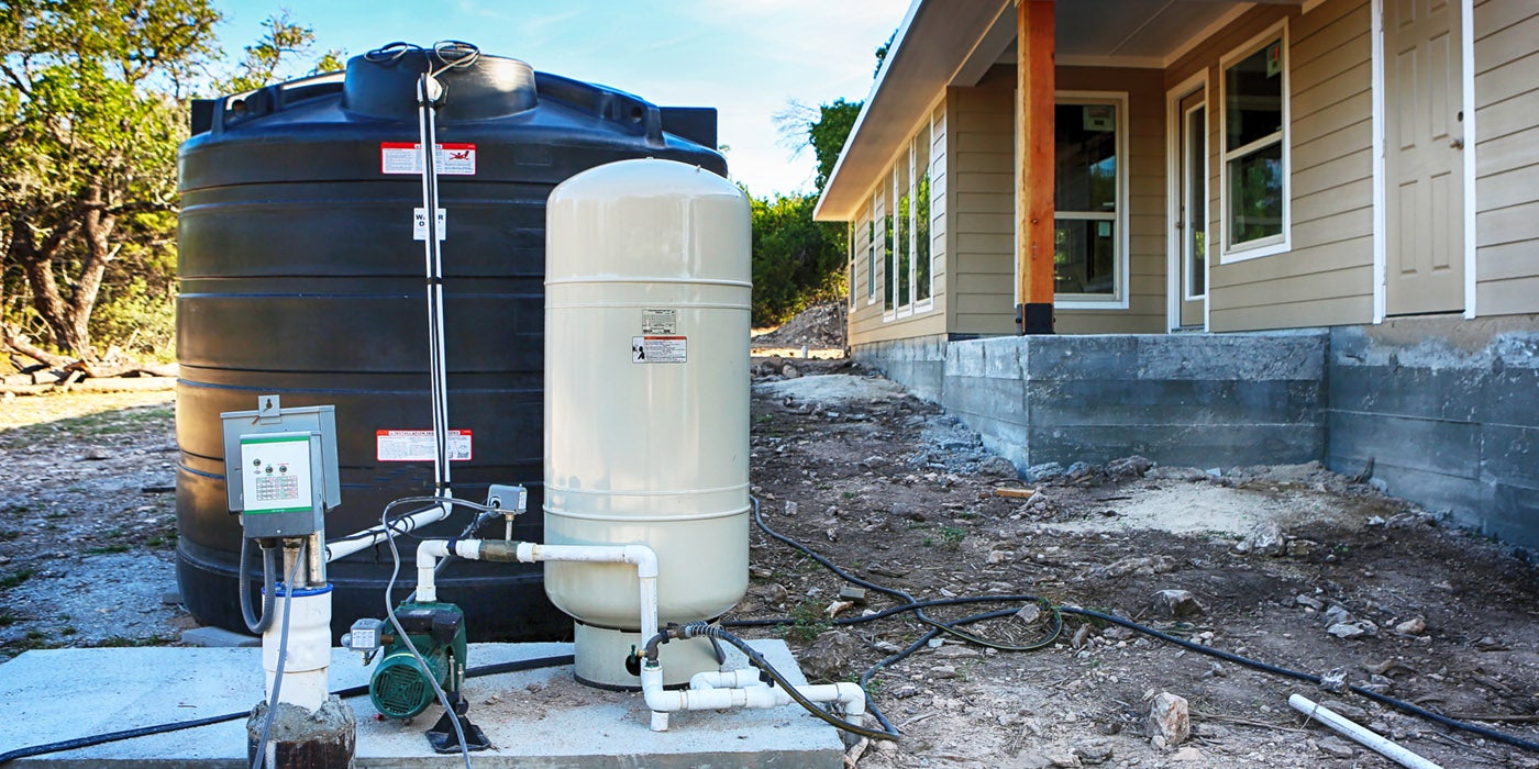 Handling and storage of water in the household