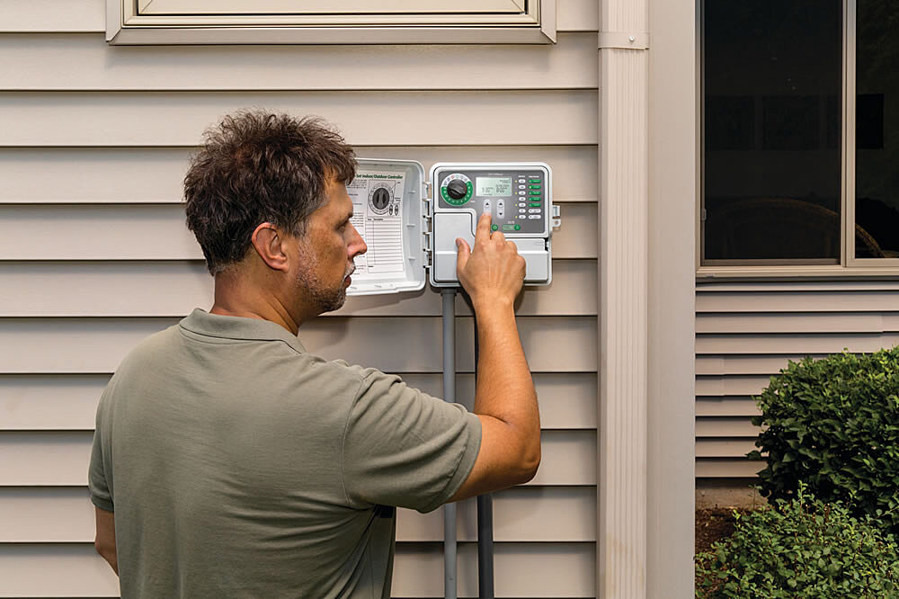 Working with Rain Bird SST-1200 outdoor sprinkler timer