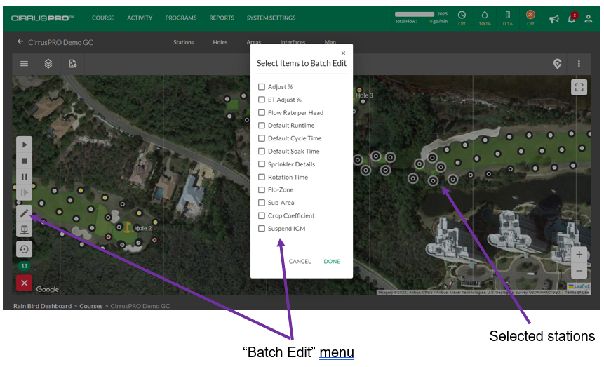Release 4.4 Batch Edit from the Map
