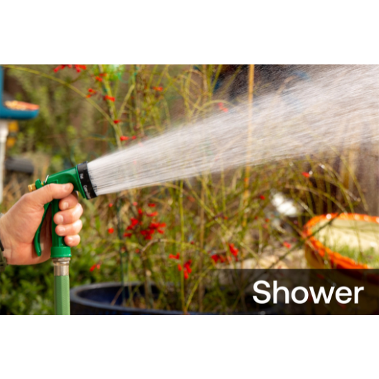 5-Pattern Nozzle shower