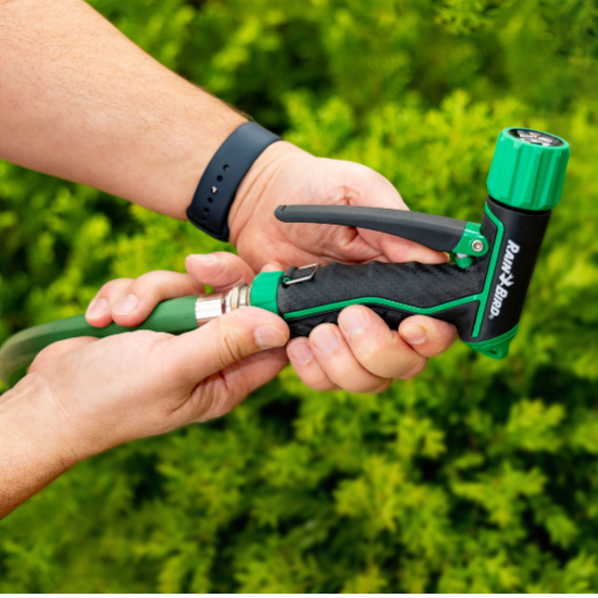 attaching rain bird nozzle