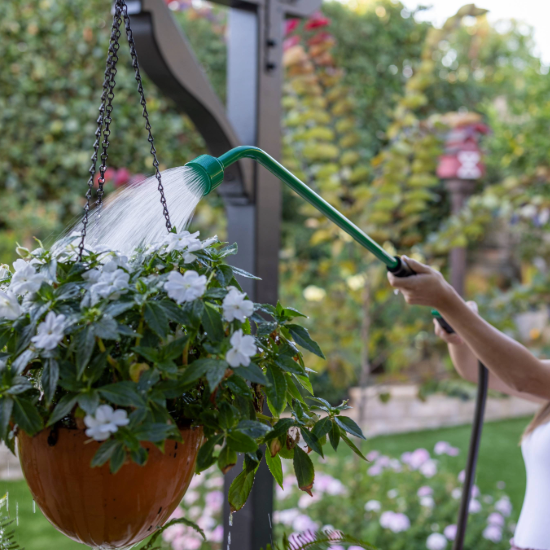 Watering Hanging Baskets