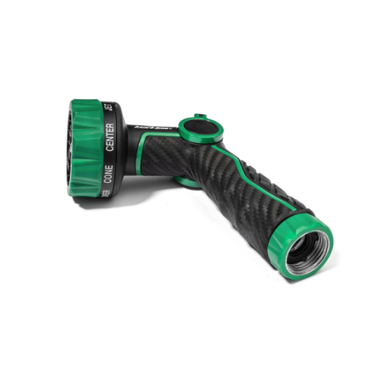 8-Pattern Thumb Control Carbon Fiber Pattern Hose End Nozzle
