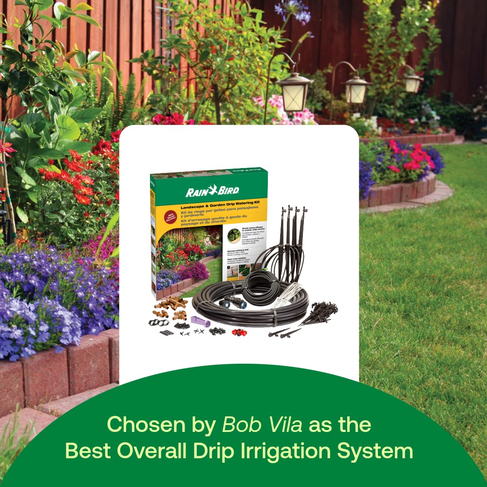 Landscape & Garden Drip Kit won Bob Vila Best Overall