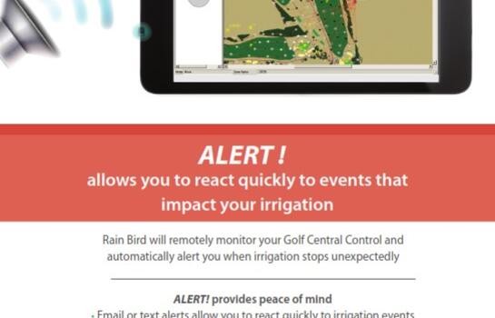 Rain Bird ALERT Golf CC November 2020