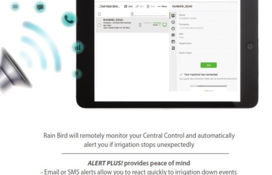 Rain Bird ALERT PLUS Flyer April 2020