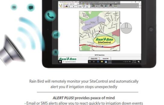 Rain Bird ALERT Plus SiteControl November 2020