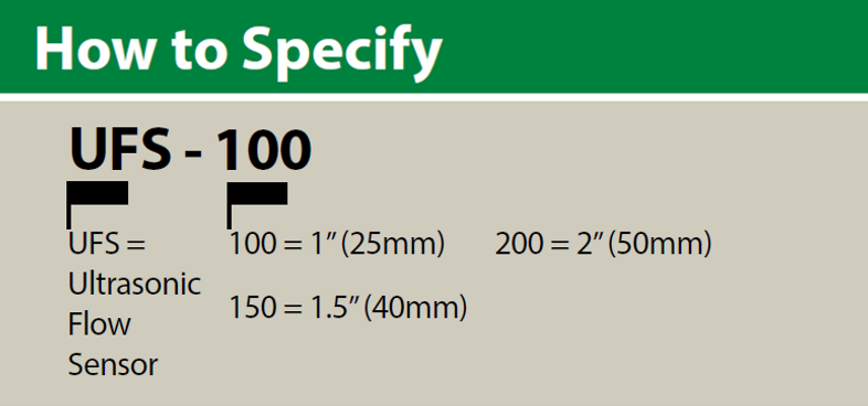 How to Specify an Ultrasonic Flow Sensor