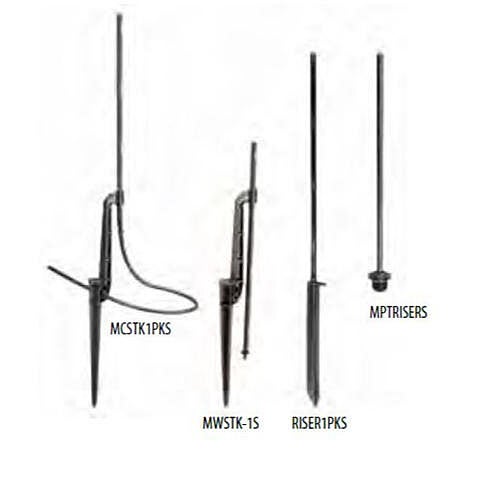 Drip Risers and Stakes - Family