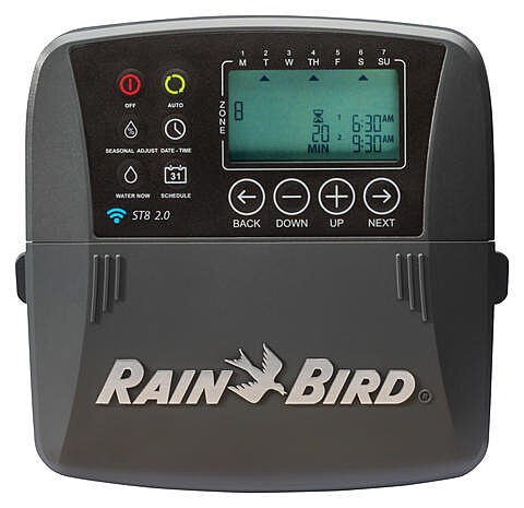 RAIN BIRD Irrigation Timer 4-Station Indoor monté SIMPLE-to-Set Controller