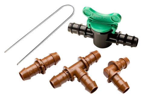 1/2" Barbed Drip Fittings and Accessories