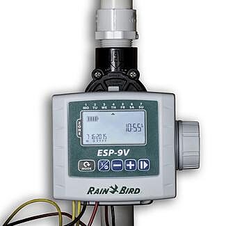 Rain Bird ESP9VDVKIT 1-Zone 9V Battery Operated Controller plus DV Valve