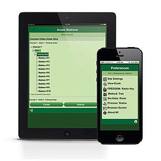 MI Series Tablet or Phone interface