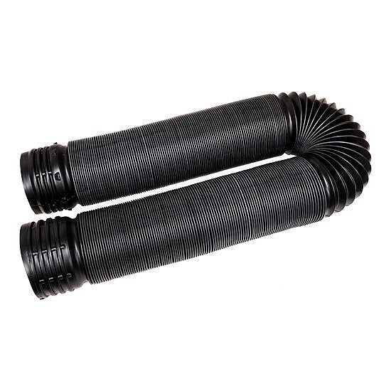 Flex-Drain 51110 Flexible/Expandable Landscaping Drain Pipe 4-Inch by 25 Solid 
