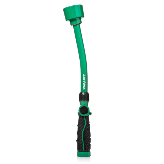 16" Watering Wand, Thumb Control, Shower Pattern, Carbon Fiber Finish