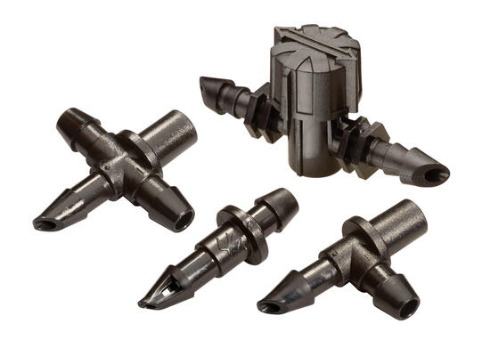 1/4" Barbed Drip Fittings and Accessories