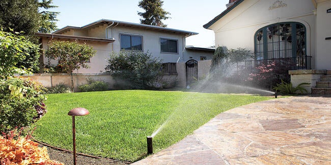 responsible lawn irrigation