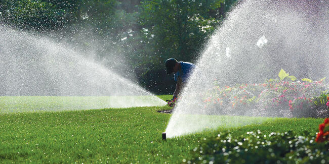fixing sprinkler rotors