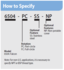6504 Falcon How to Specify
