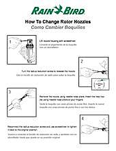 Rainbird 8000 Nozzle Chart