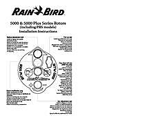 Rain Bird 5000 Plus Nozzle Chart