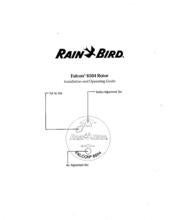 Rain bird Falcon 6504 PC FC High Speed Pop up Sprinkler Automated Rainbird 
