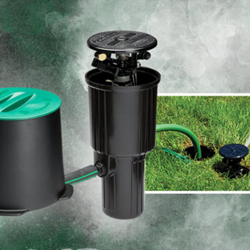 Click-N-Go Hose-end impact sprinkler