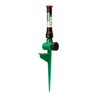 rotary nozzle sprinkler on hose end spike