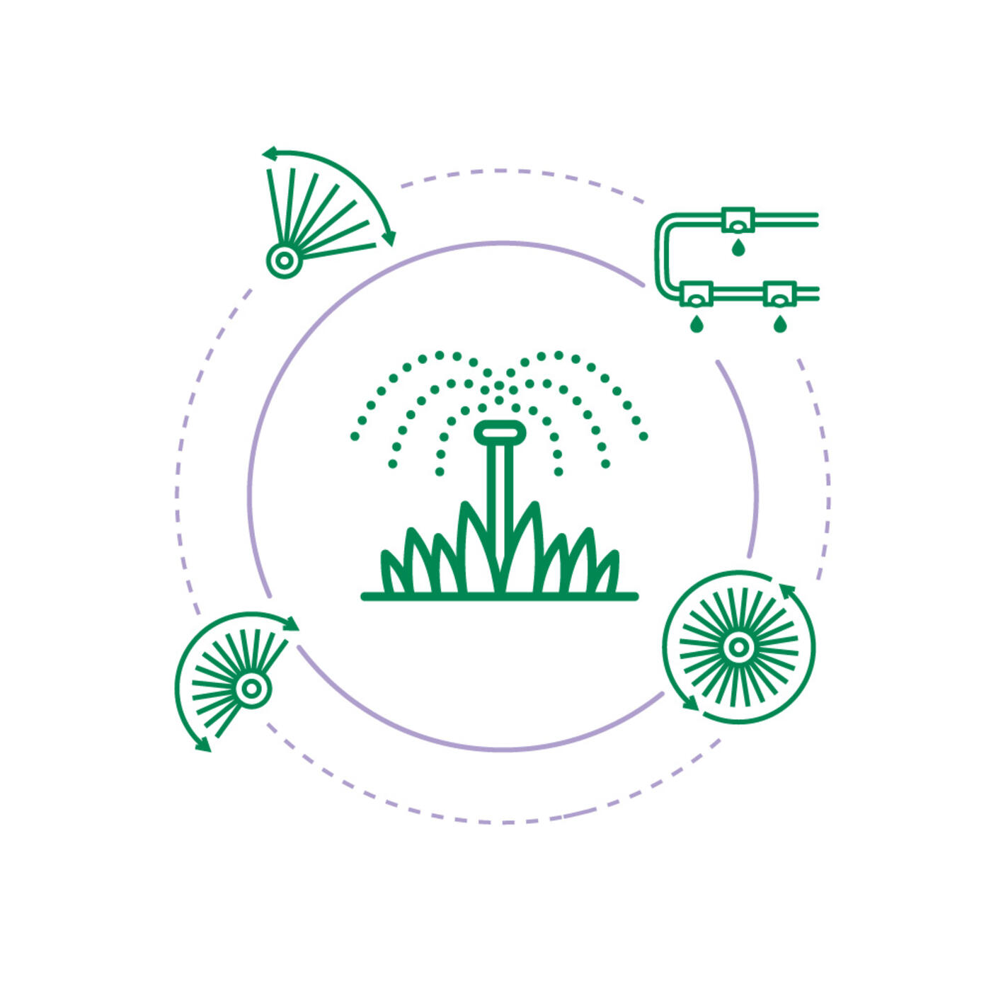reclaimed water emitters - illo