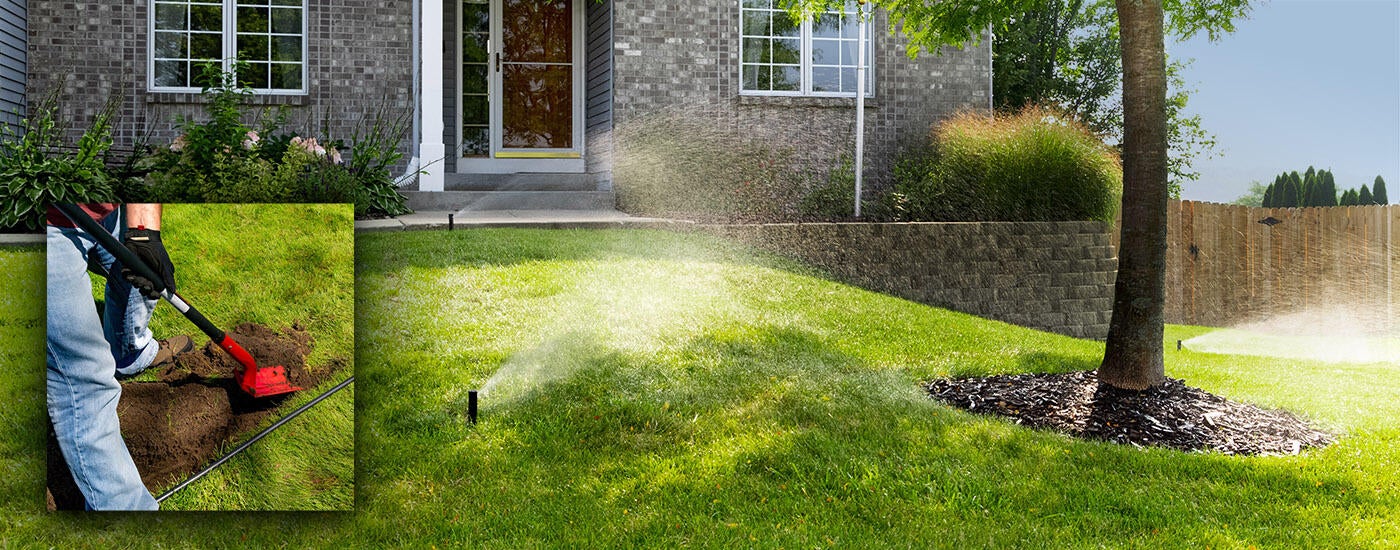 Self Install Automatic Sprinkler System