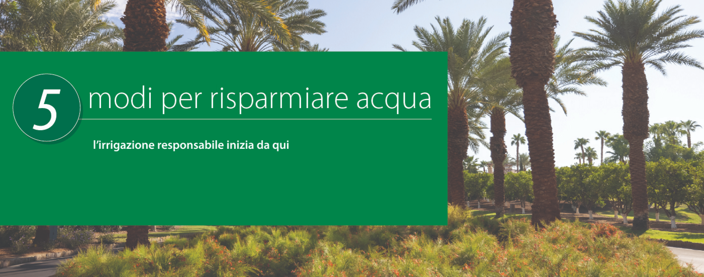 5 modi per risparmiarme acqua