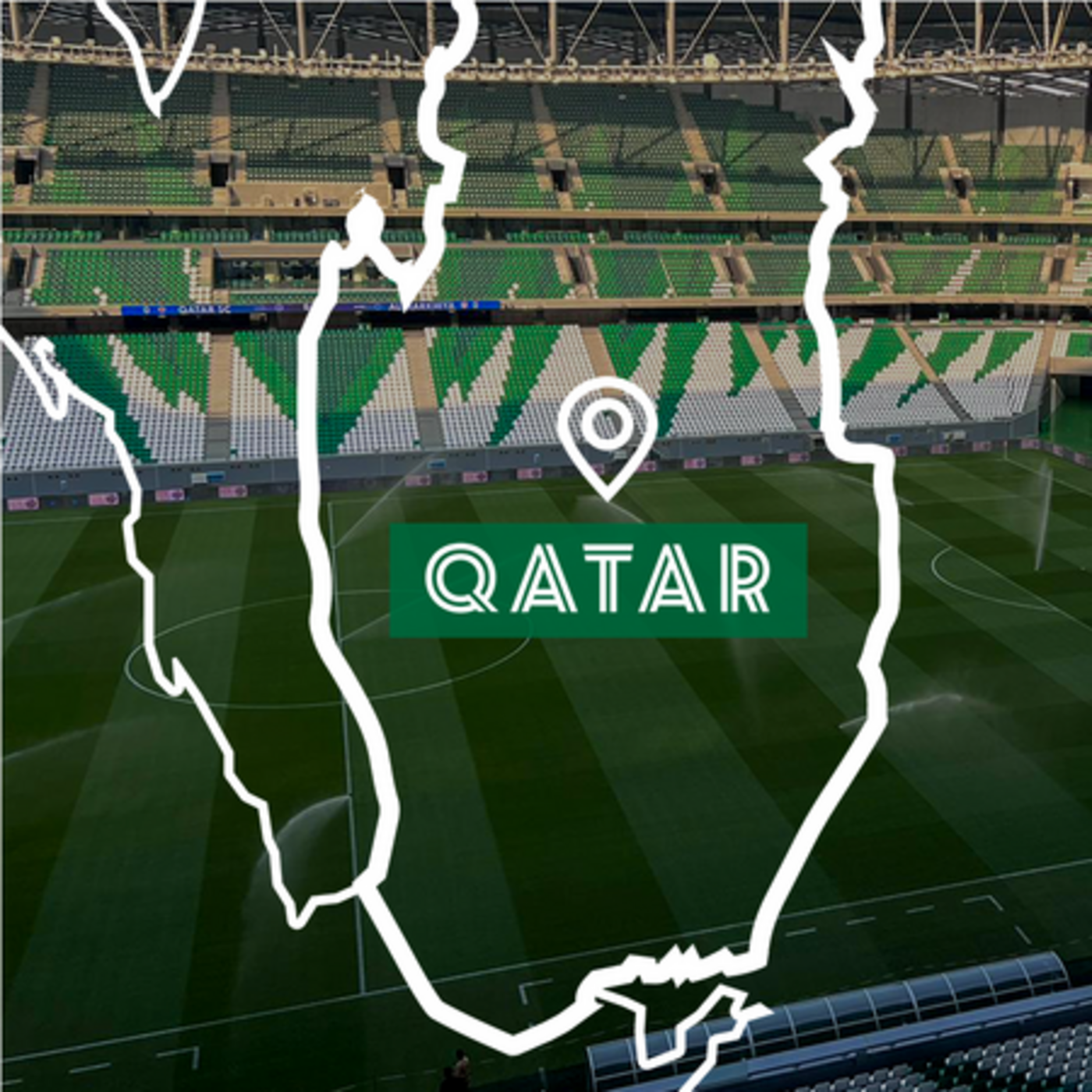 Map of Qatar