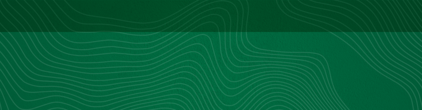 Green topographic image of a golf course with text overlay that reads The Green Team