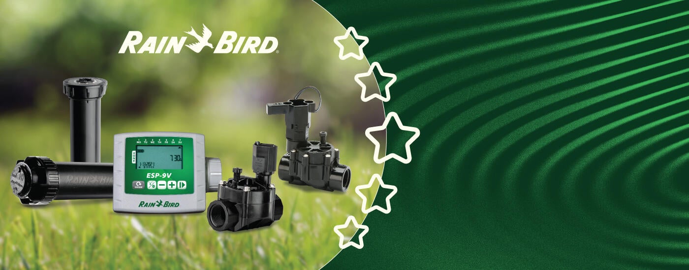 Rain Bird 5-Star Products on Grass