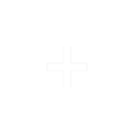 White plus sign