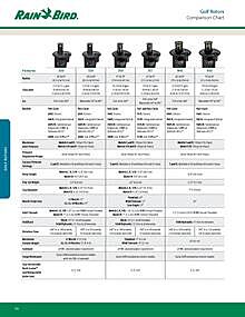 Bird Comparison Chart